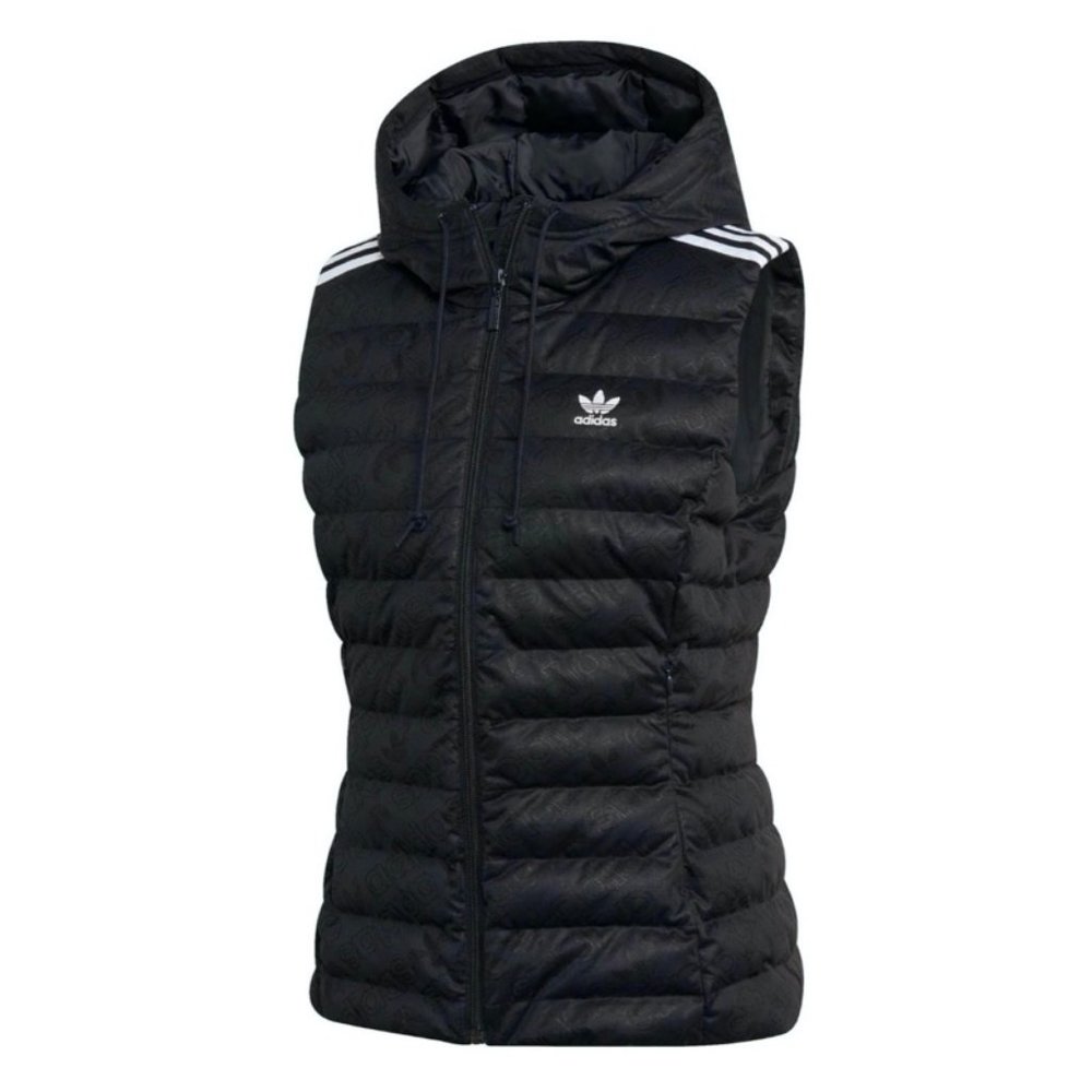 Adidas Originals Slim Vest Black Monogram Women